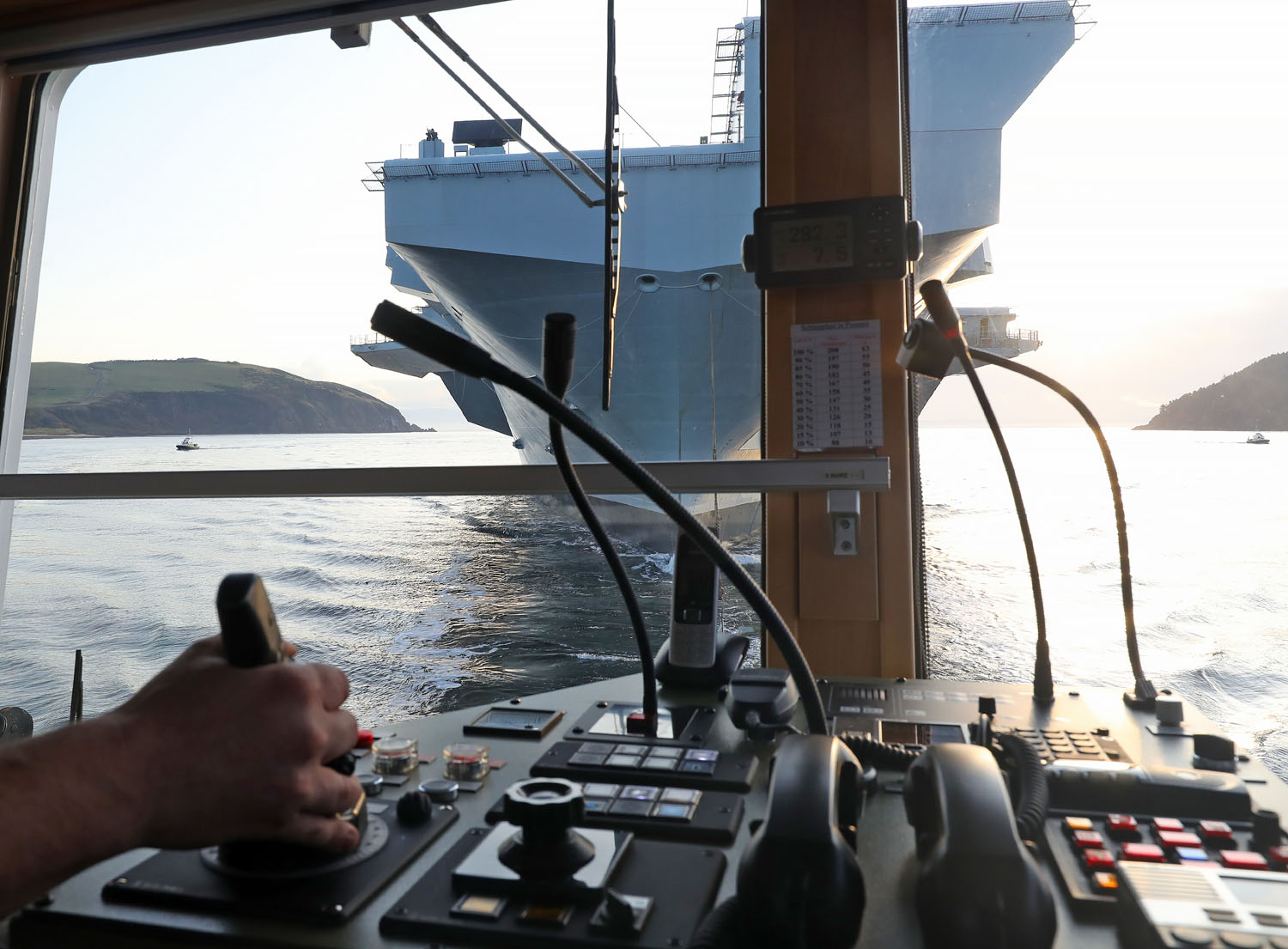 HMS Prince Of Wales. Crown Copyright