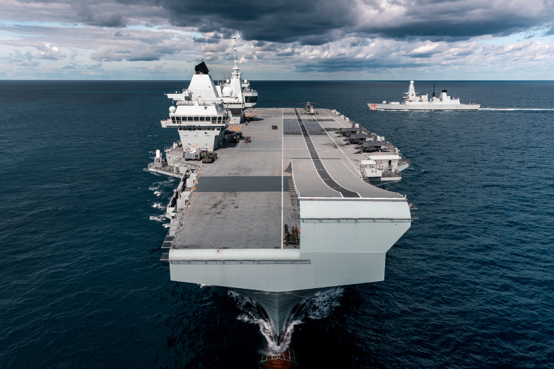 HMS Queen Elizabeth Crown Copyright 2019 