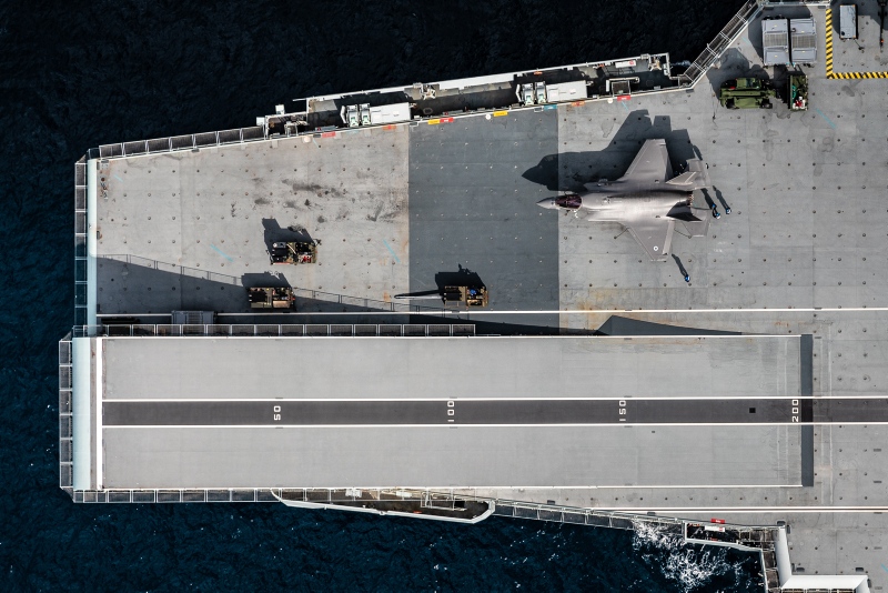 HMS Queen Elizabeth Crown Copyright 2019 