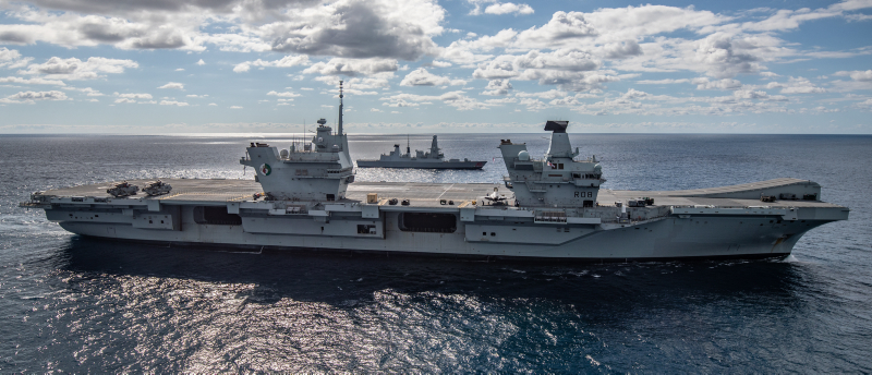 HMS Queen Elizabeth Crown Copyright 2019 