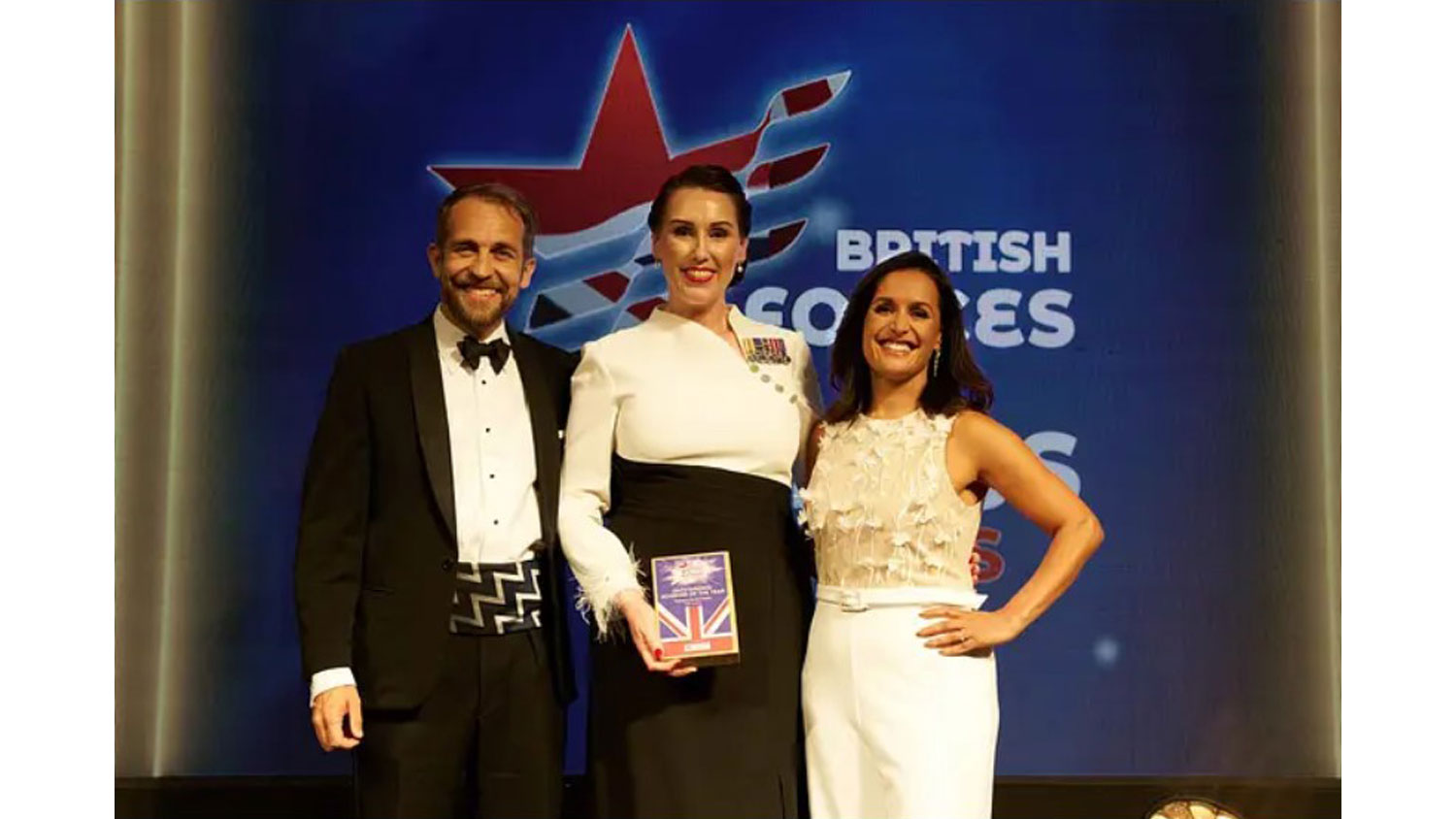 	British-Army-veteran-Rebecca-Foran-Coutts was named Outstanding Achiever of the Year at the 2025 British Forces in Business Awards CREDIT British Forces in Business Awards