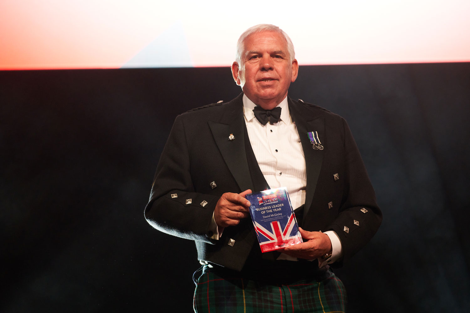 BUSINESS LEADER OF THE YEAR David McGinley Credit Ex-Forces In Business Awards