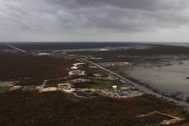 The island of Abaco was one of the most affected by Hurricane Dorian (Picture: MOD).