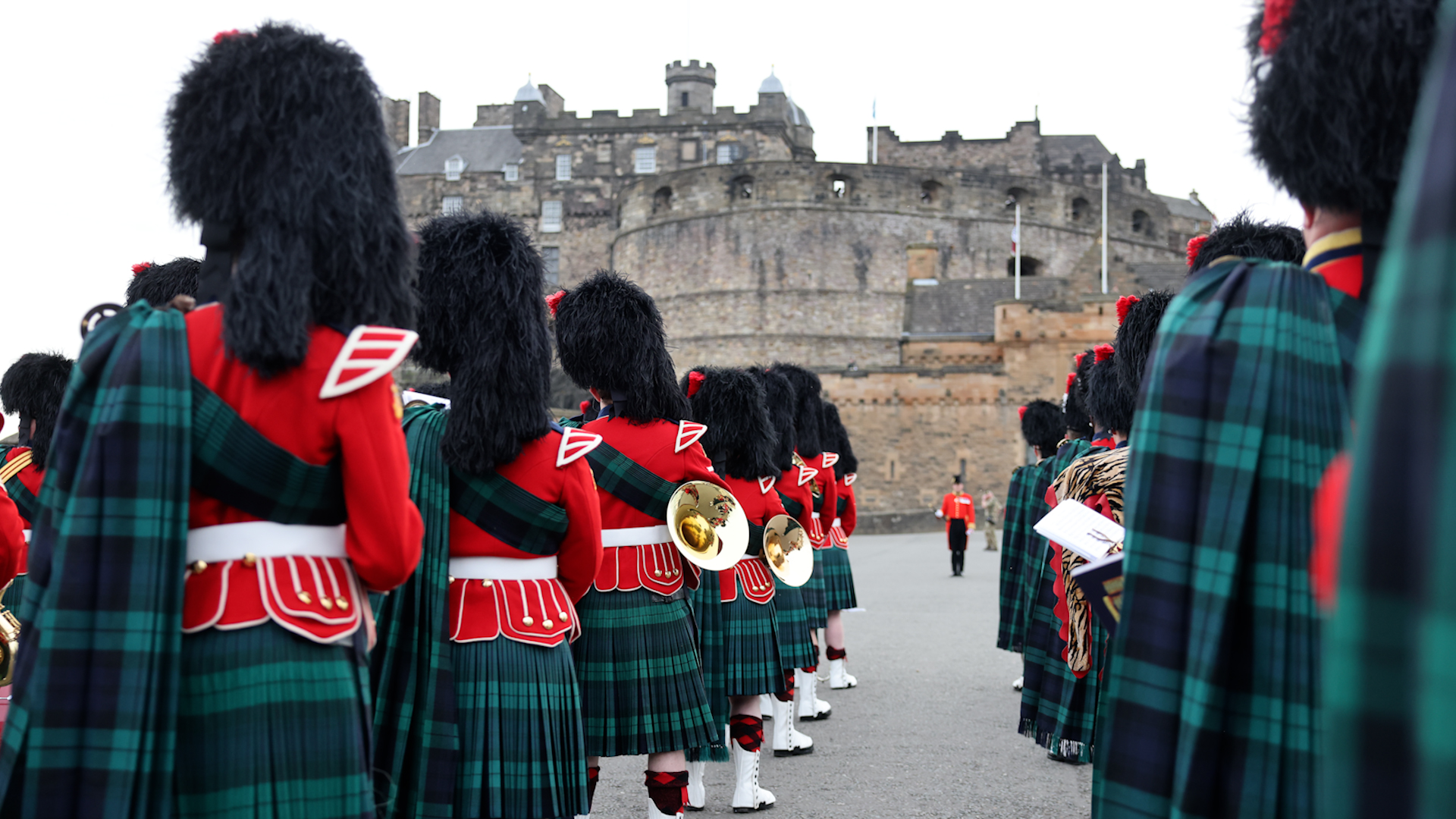 Band of the Royal Regiment of Scotland at Edinburgh Castle