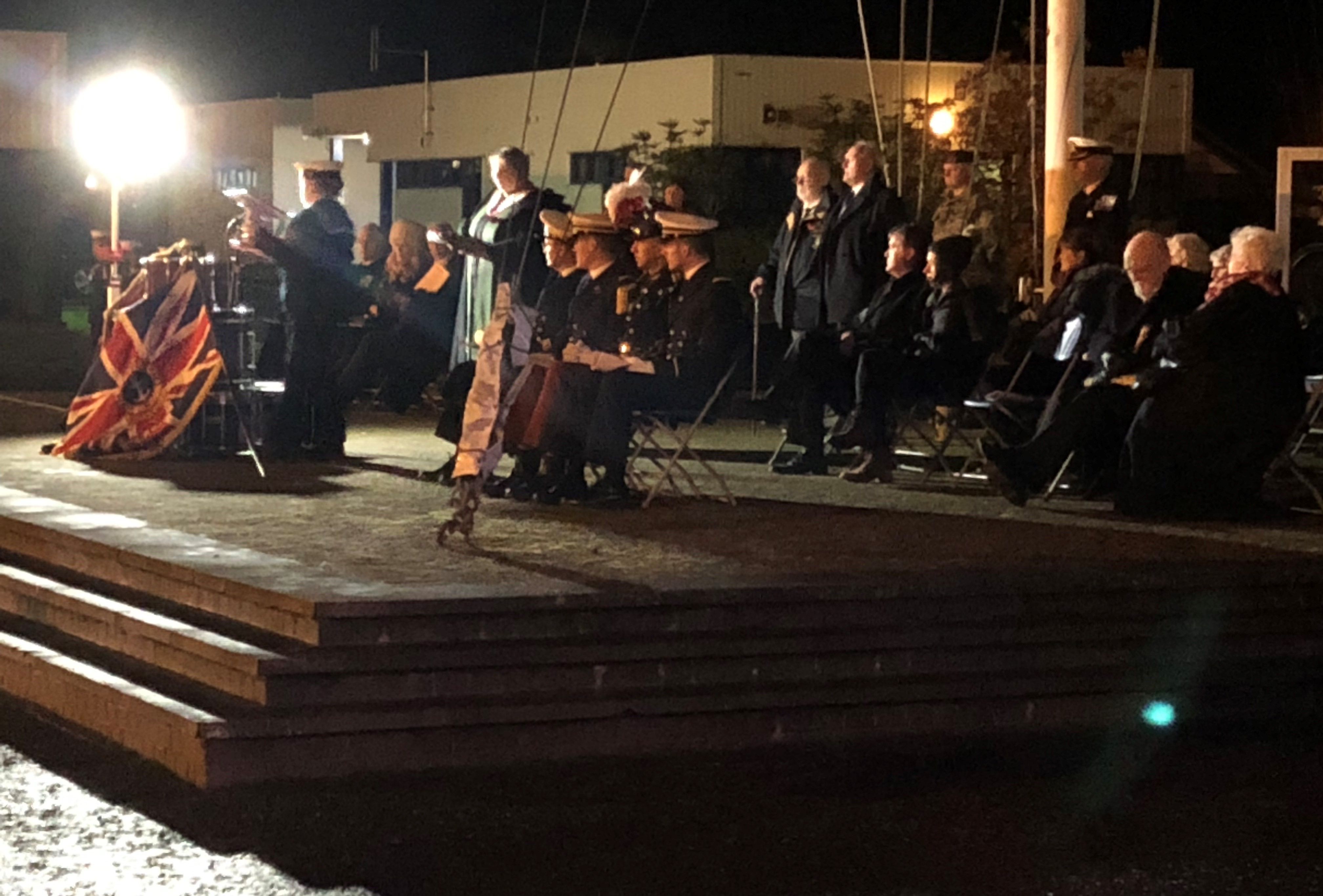 MoD Caledonia for Battles of Beacon Lighting Ceremony