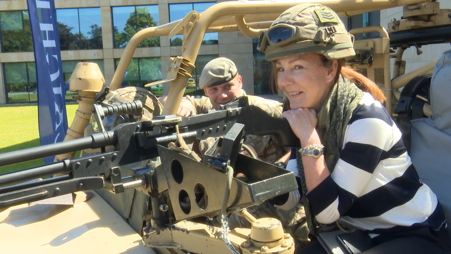 Reservists visit RBS.