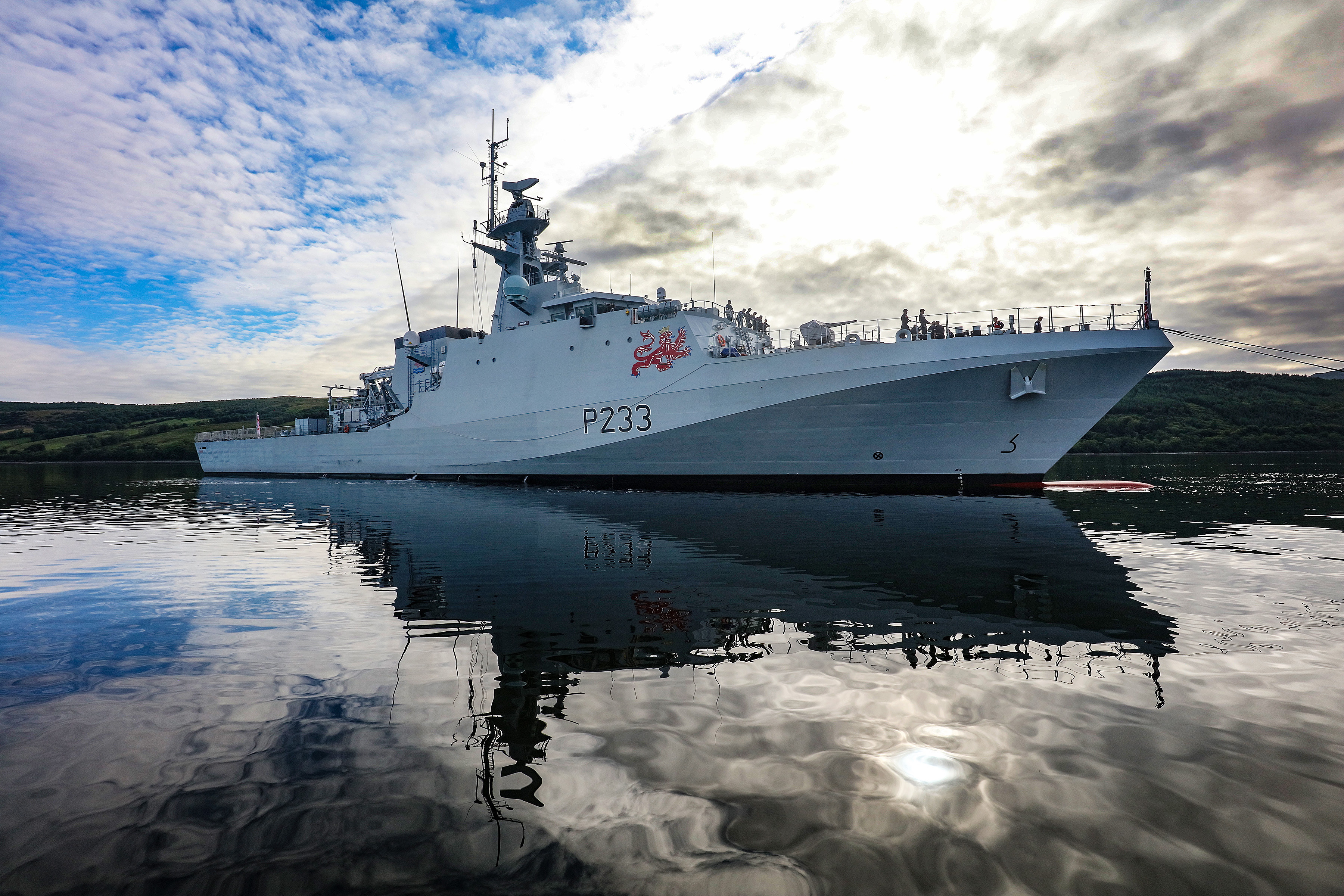 Cover image: HMS Tamar (Picture: Royal Navy).