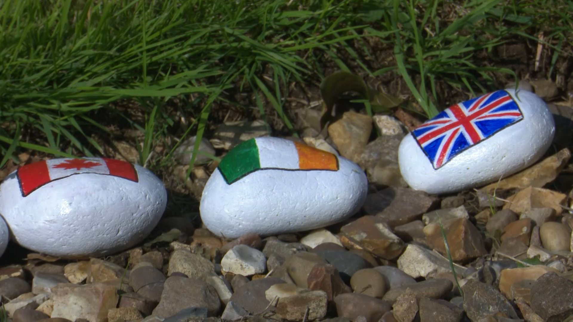 A section of the 'snake' is dedicated to the nationalities of those who fought in the Battle of Britain.