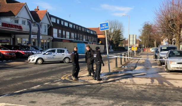 Beaconsfield suspicious package found Credit Ollie Eats Twitter