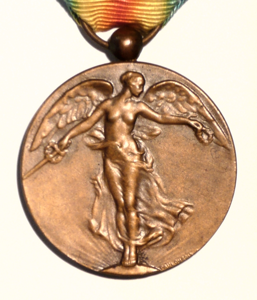 Belgian version of WW1 Victory Medal
