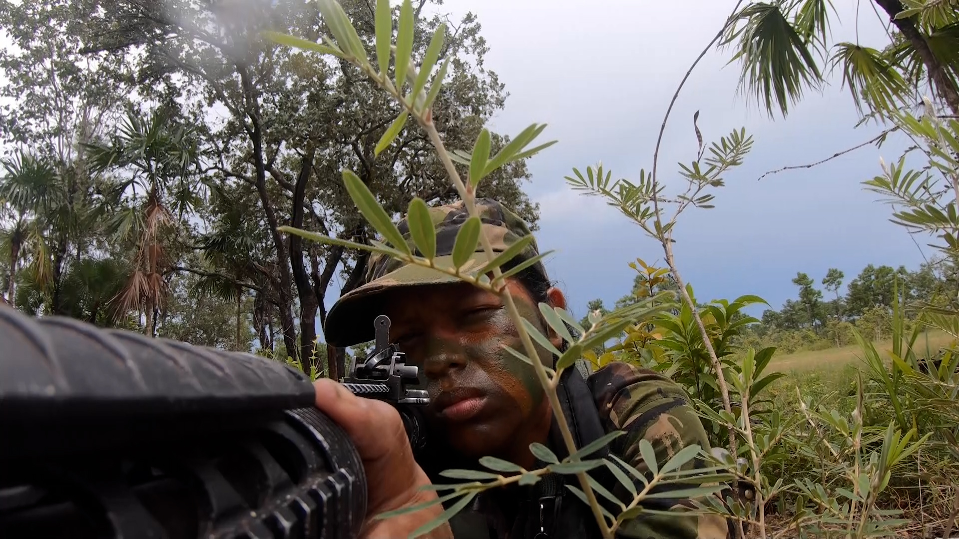 Belize Defence Force or Police or Coast Guard in Belize forest SEPTEMBER 2021