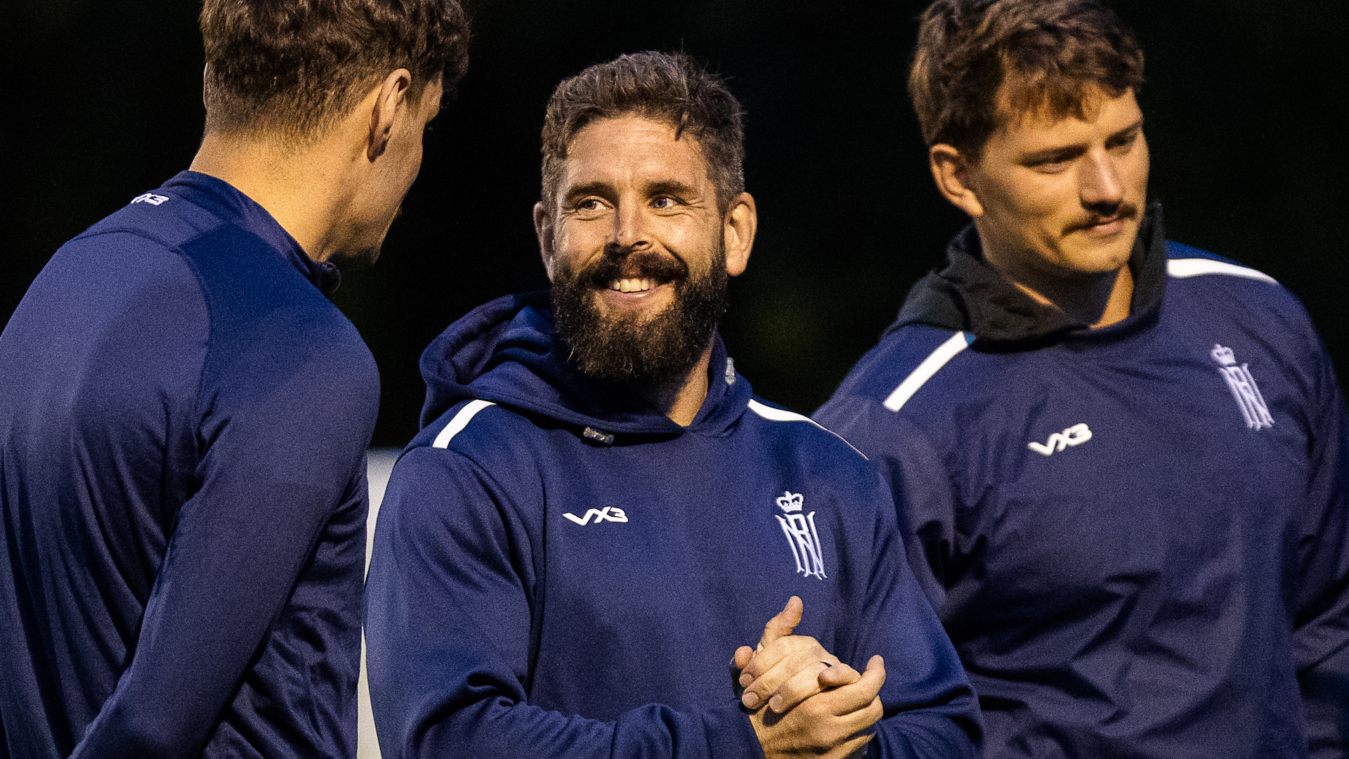 Ben Priddey coaching Royal Navy under-23s in 2023 Credit Alligin Photography.jpg