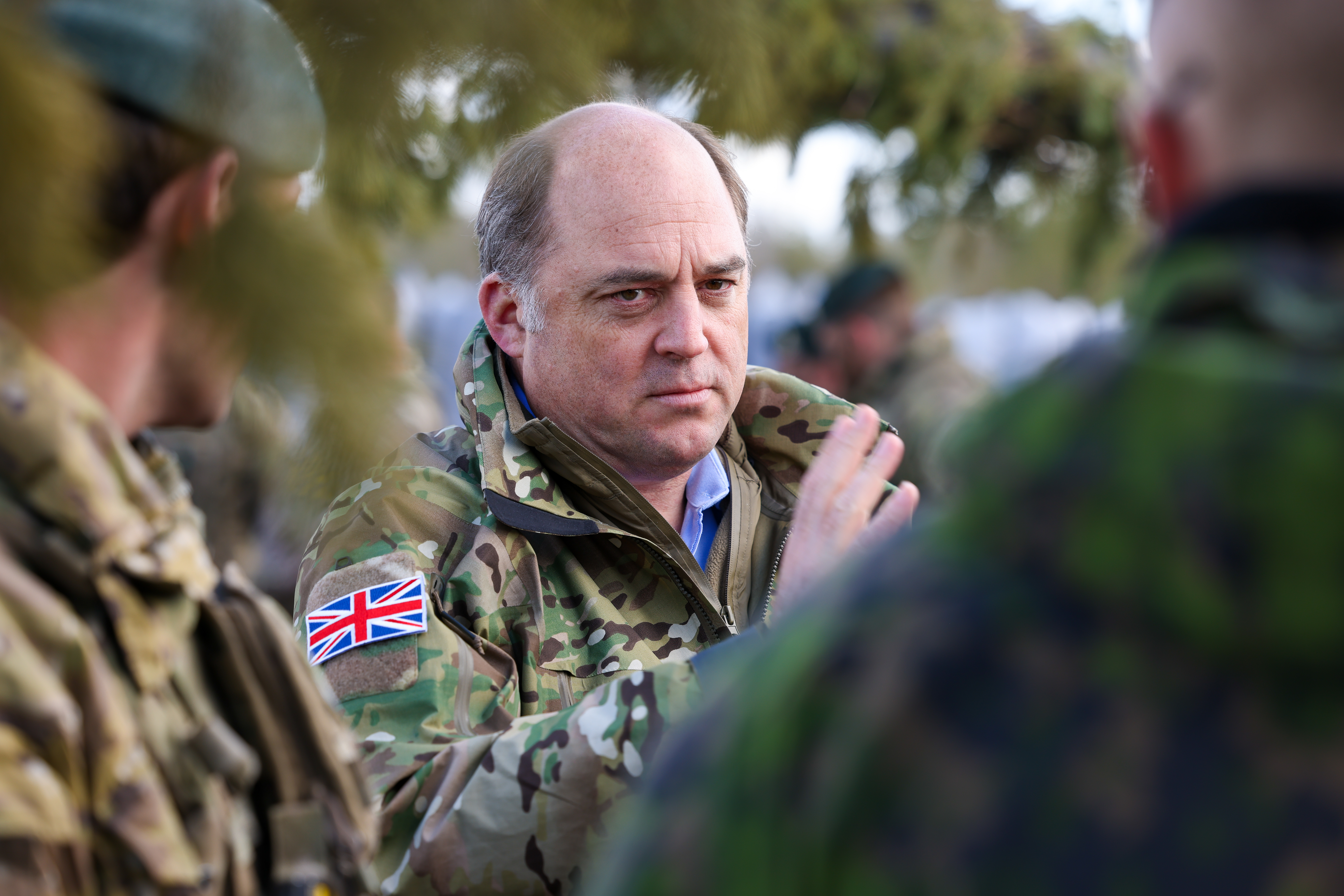 Ben Wallace, Secretary of State for Defence of the United Kingdom, in Finland earlier this year (Picture: MOD).