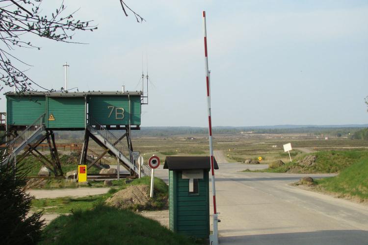 Bergen-Hohne Training Area tank range