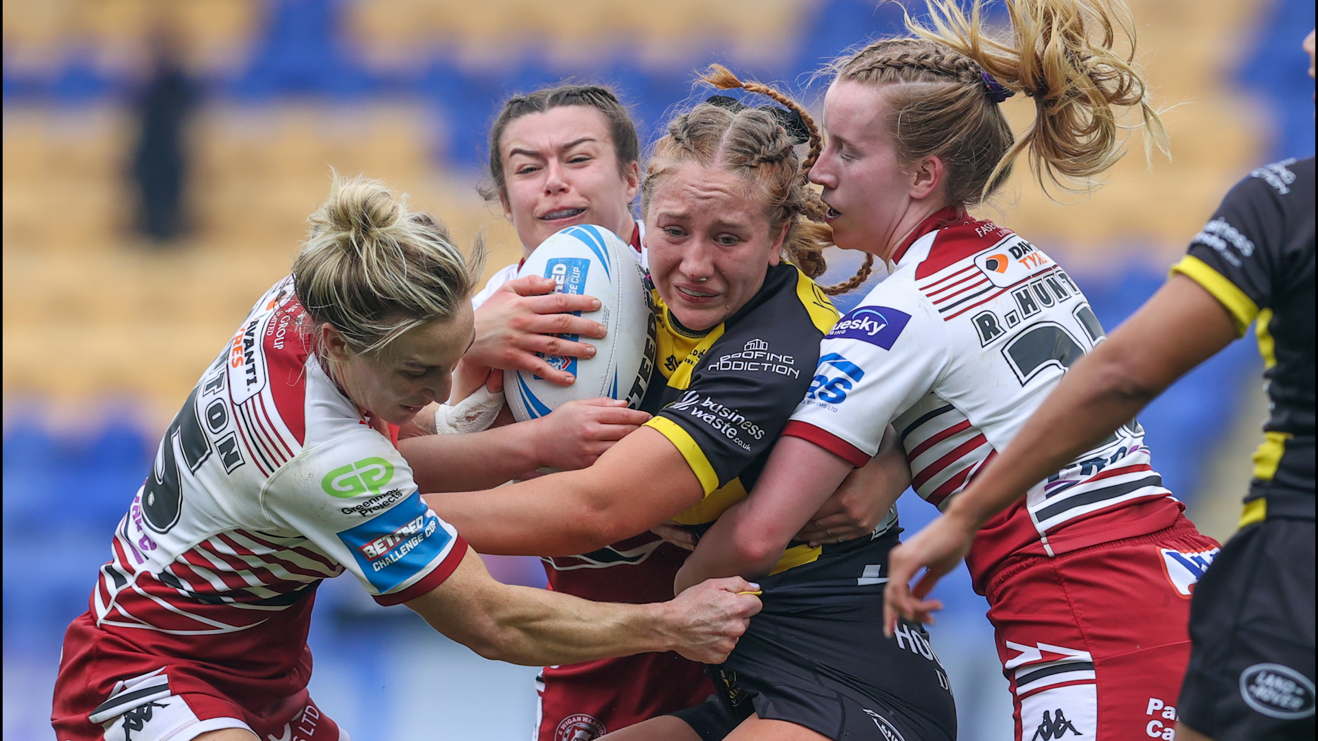 Bethan Dainton Wigan Warriors v York Vallyrie Challenge Cup CREDIT Darren Greenhalgh_0.jpg