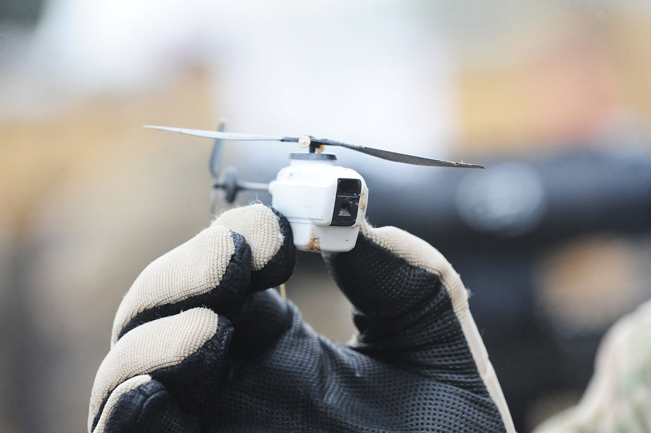 Black Hornet Nano Helicopter UAV MOD