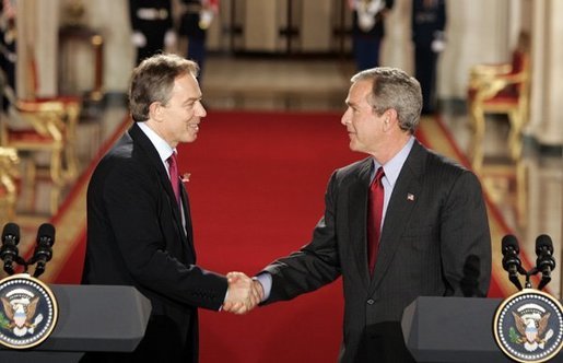 Bush and Blair 2004