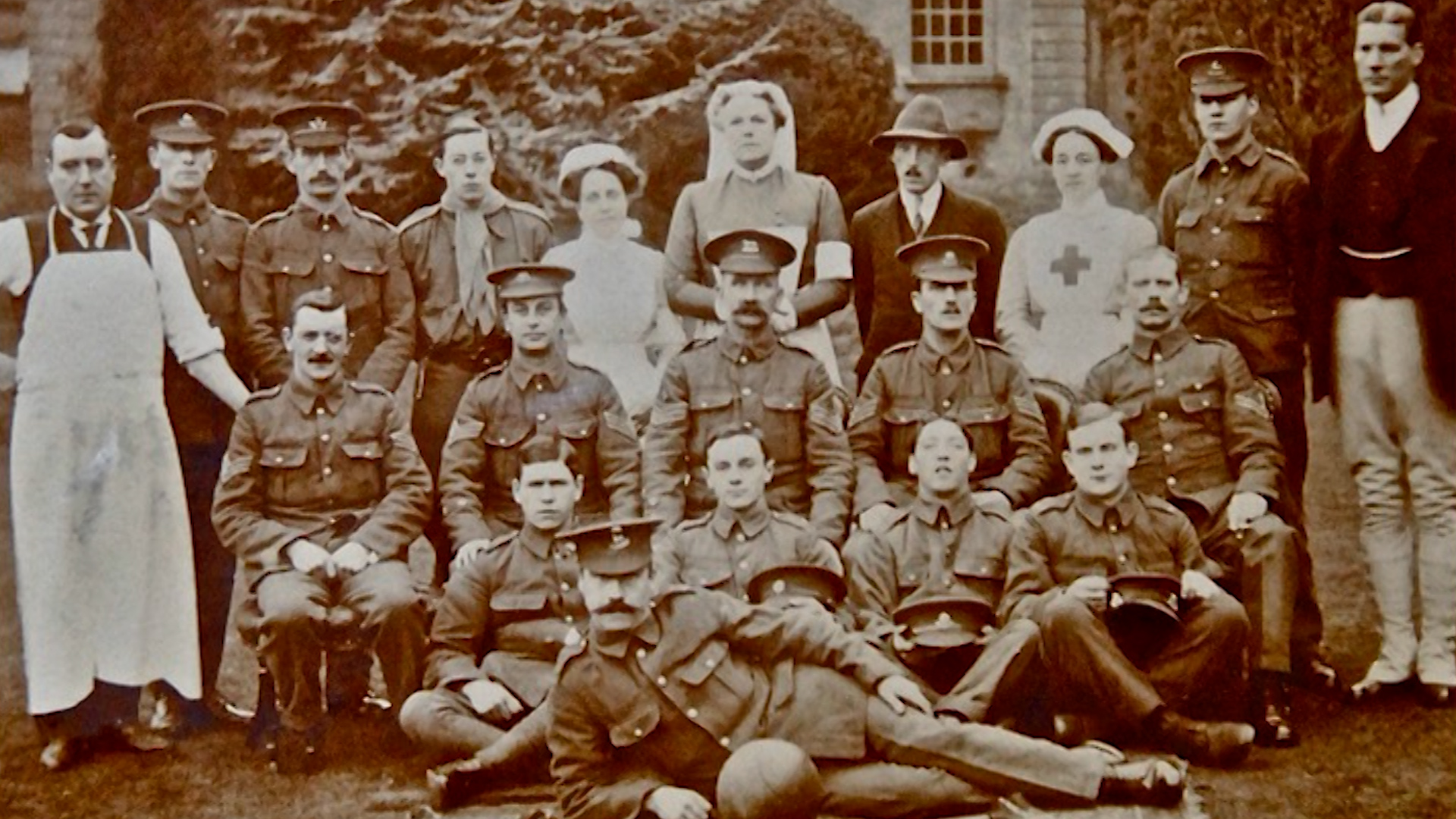 Blenheim Palace was a WW1 Military Hospital