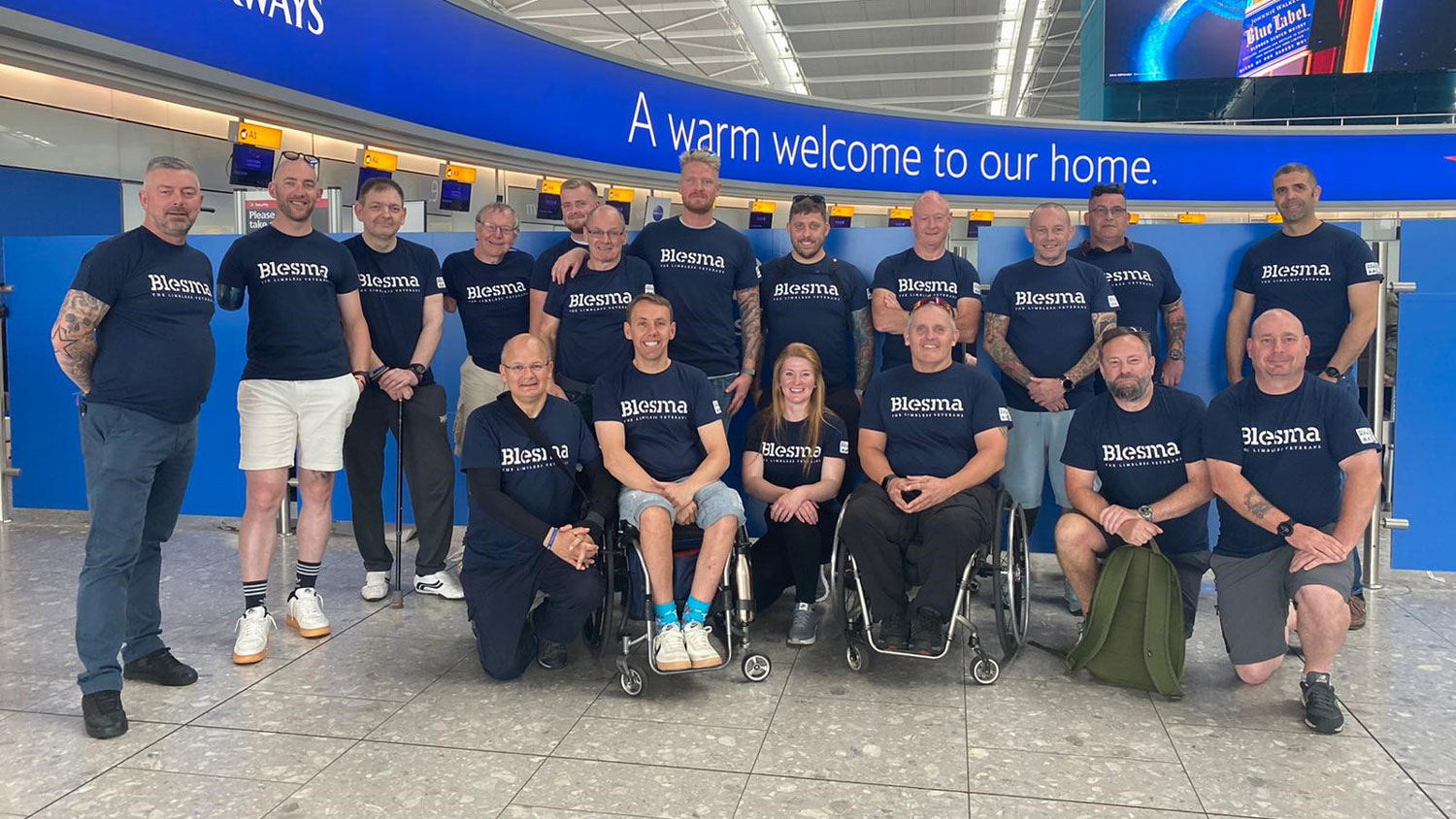Blesma Injured Veterans Race Across America RAAM Group Photo CREDIT Blesma