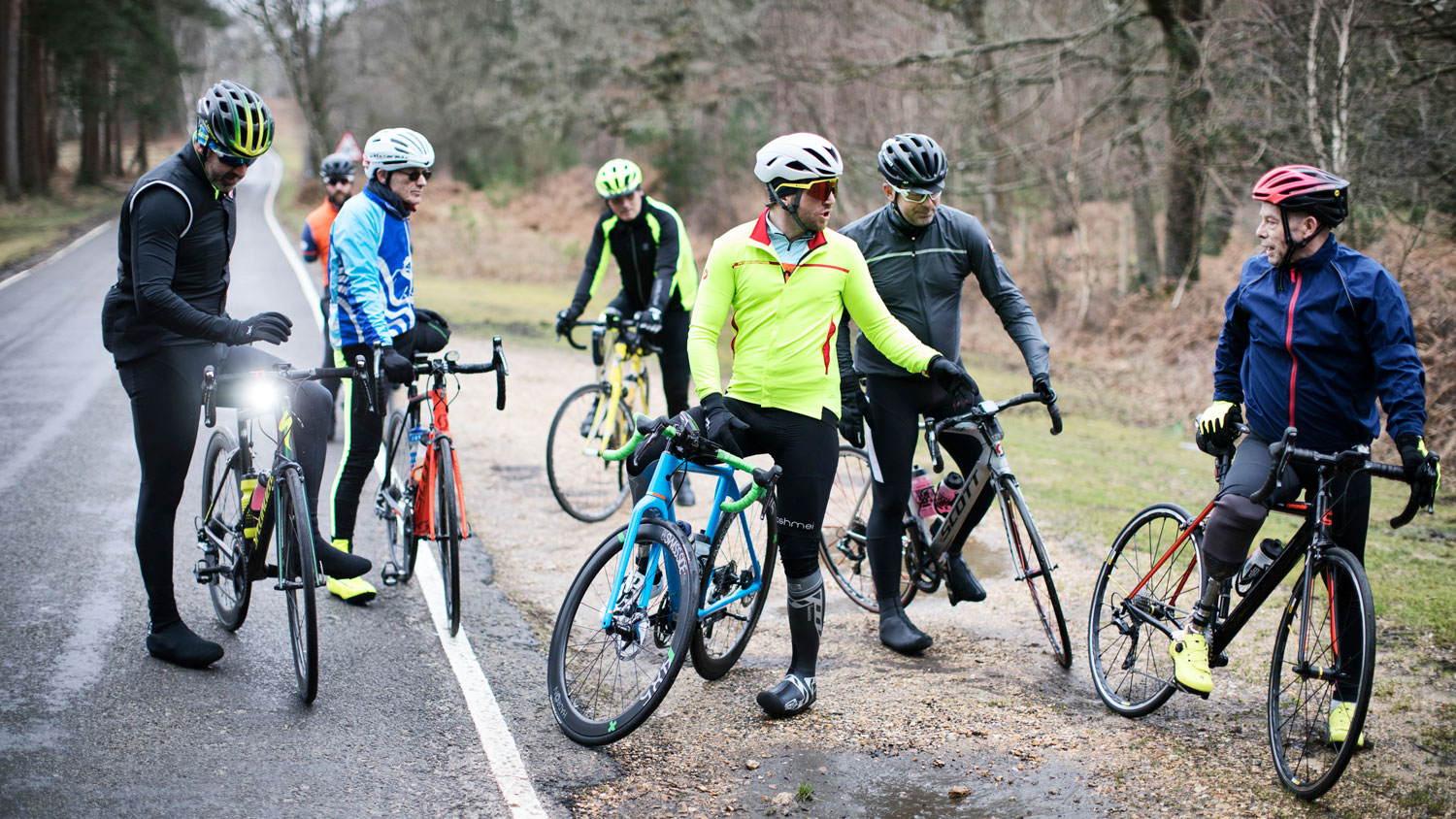 Blesma Injured Veterans Race Across America RAAM Training New Forest CREDIT Blesma