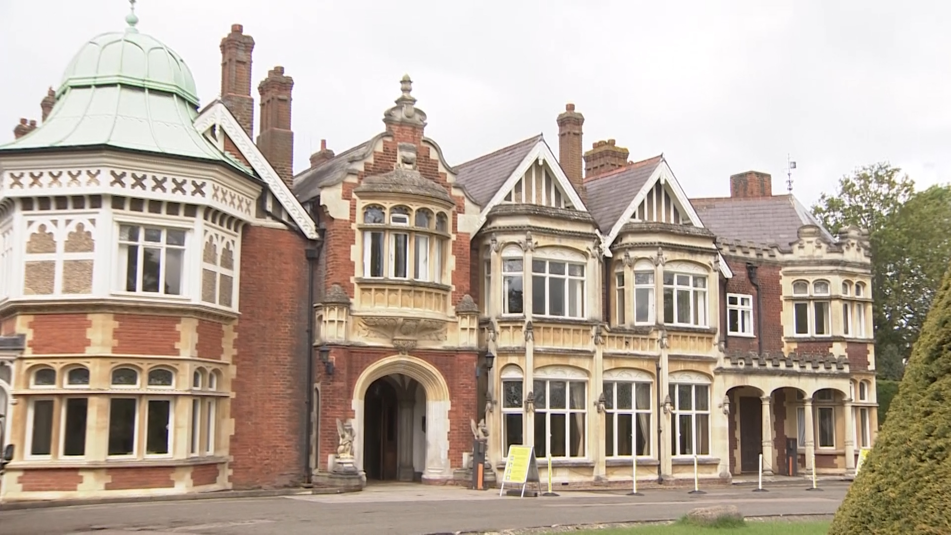 	Bletchley Park new exhibition opening WW2 Codebreakers 14052021 CREDIT BFBS.jpg