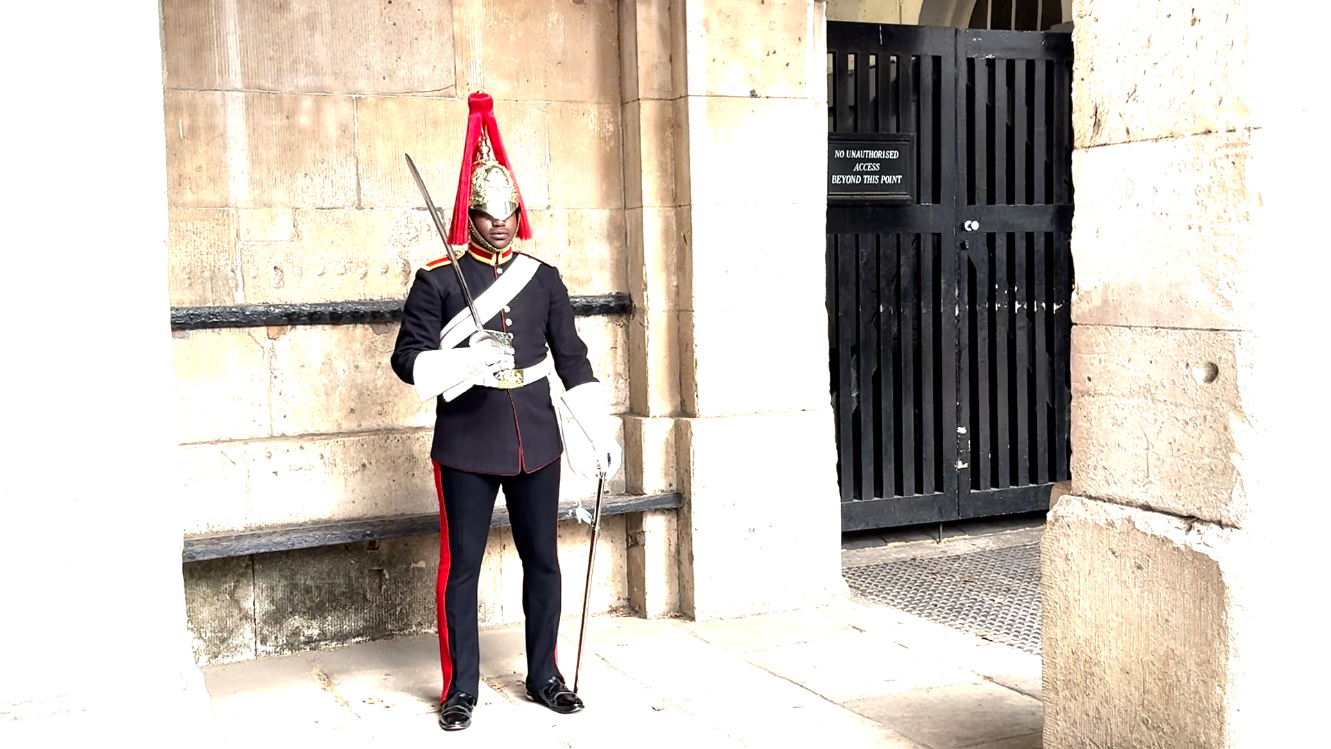 Soldier in uniform