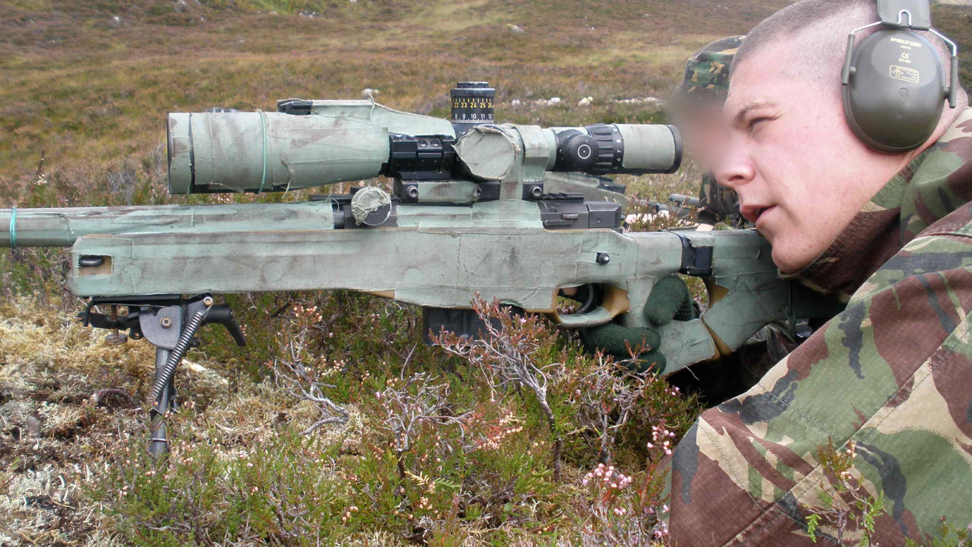 Ted, like every other sniper in the Armed Forces, had to deal with the maths and physics of taking a shot as well as the reality of what the job entails – taking a life