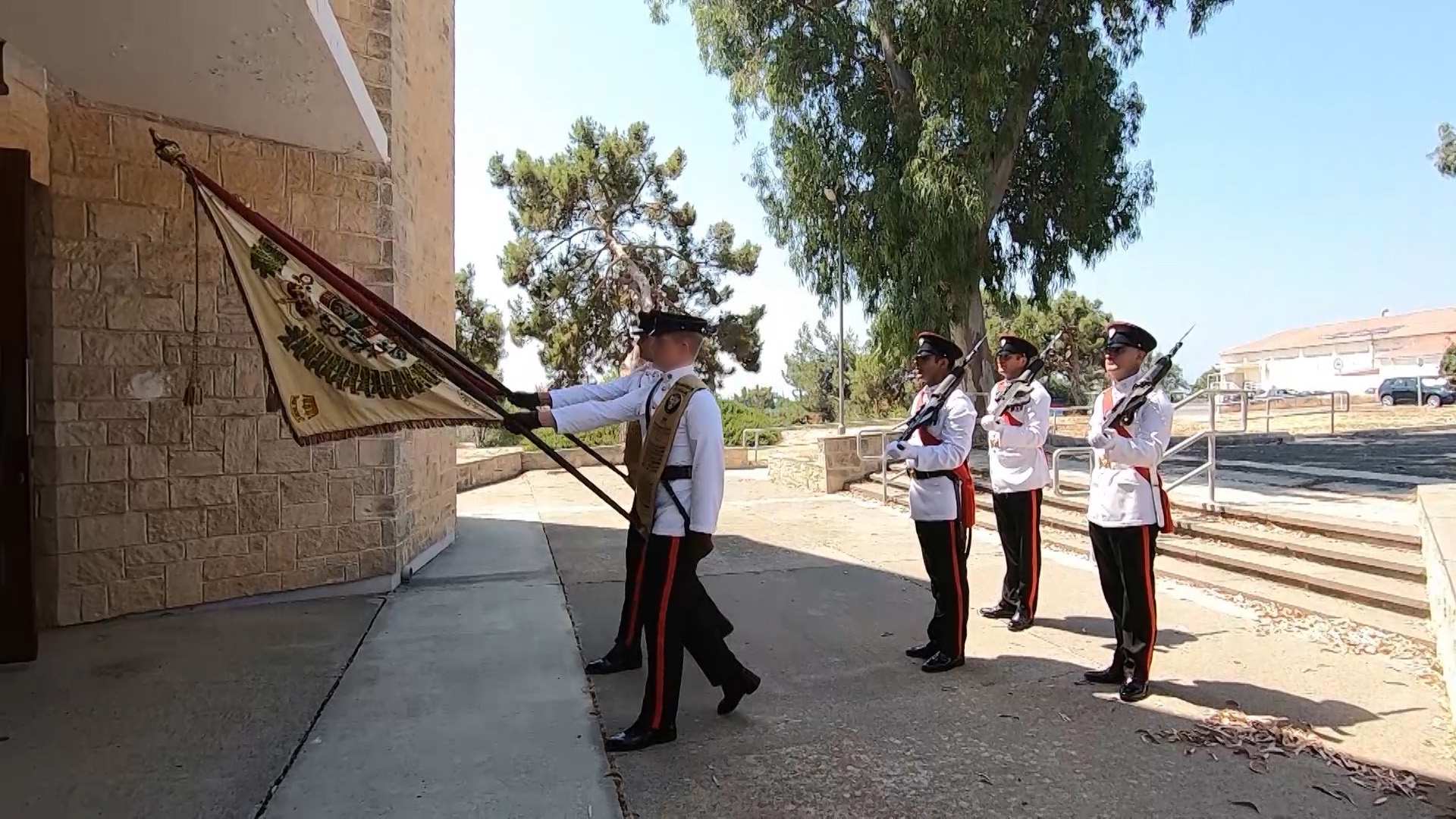 2 Mercian commemorative service in Cyprus 060720 CREDIT BFBS