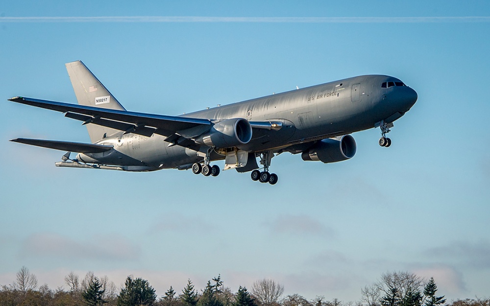 A US military KC-46A tanker
