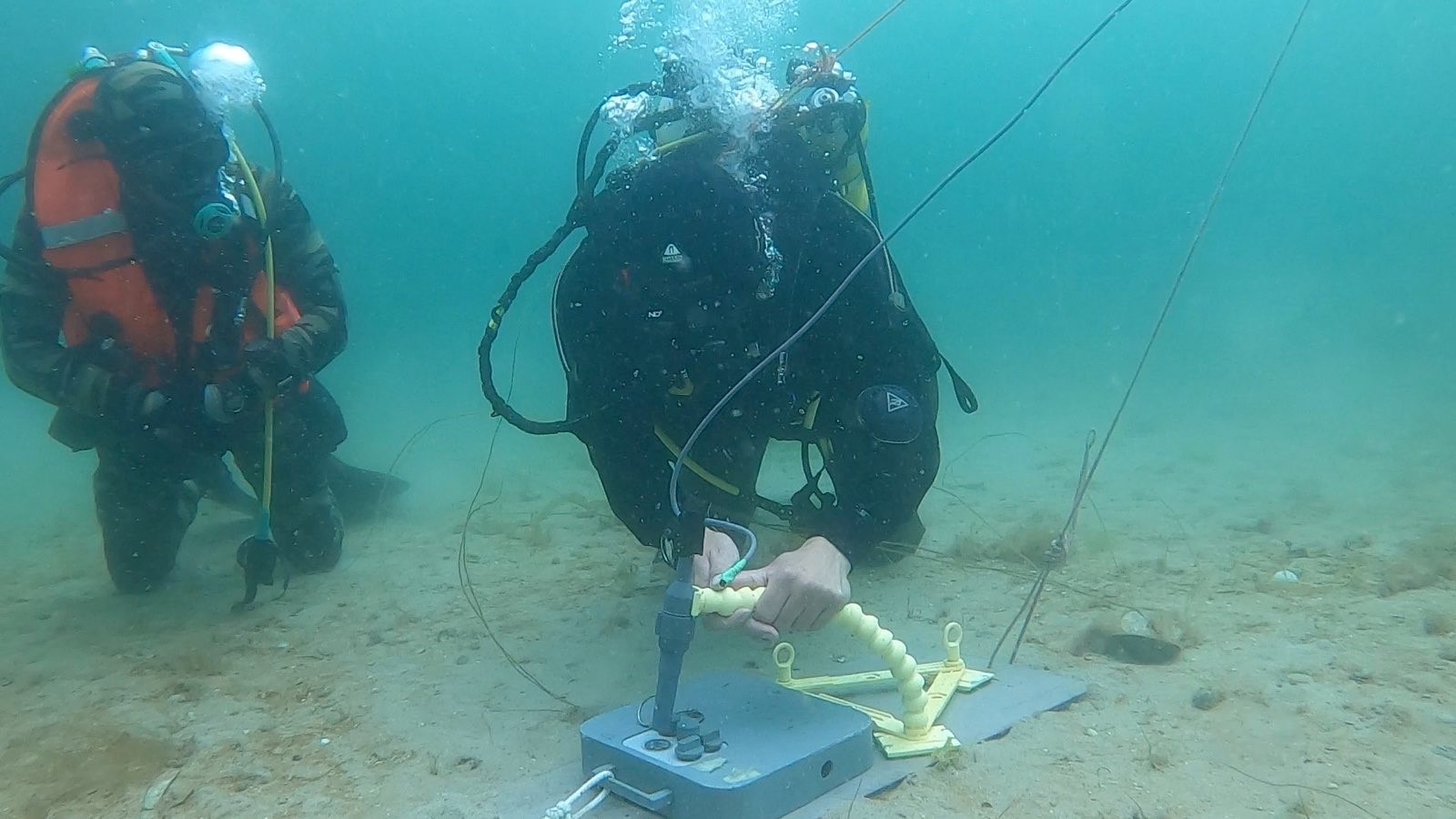 Bomb disposal and mine warfare experts who have been training their Ukrainian counterparts 21072023 NO REUSE CREDIT PA WIRE, PA IMAGES