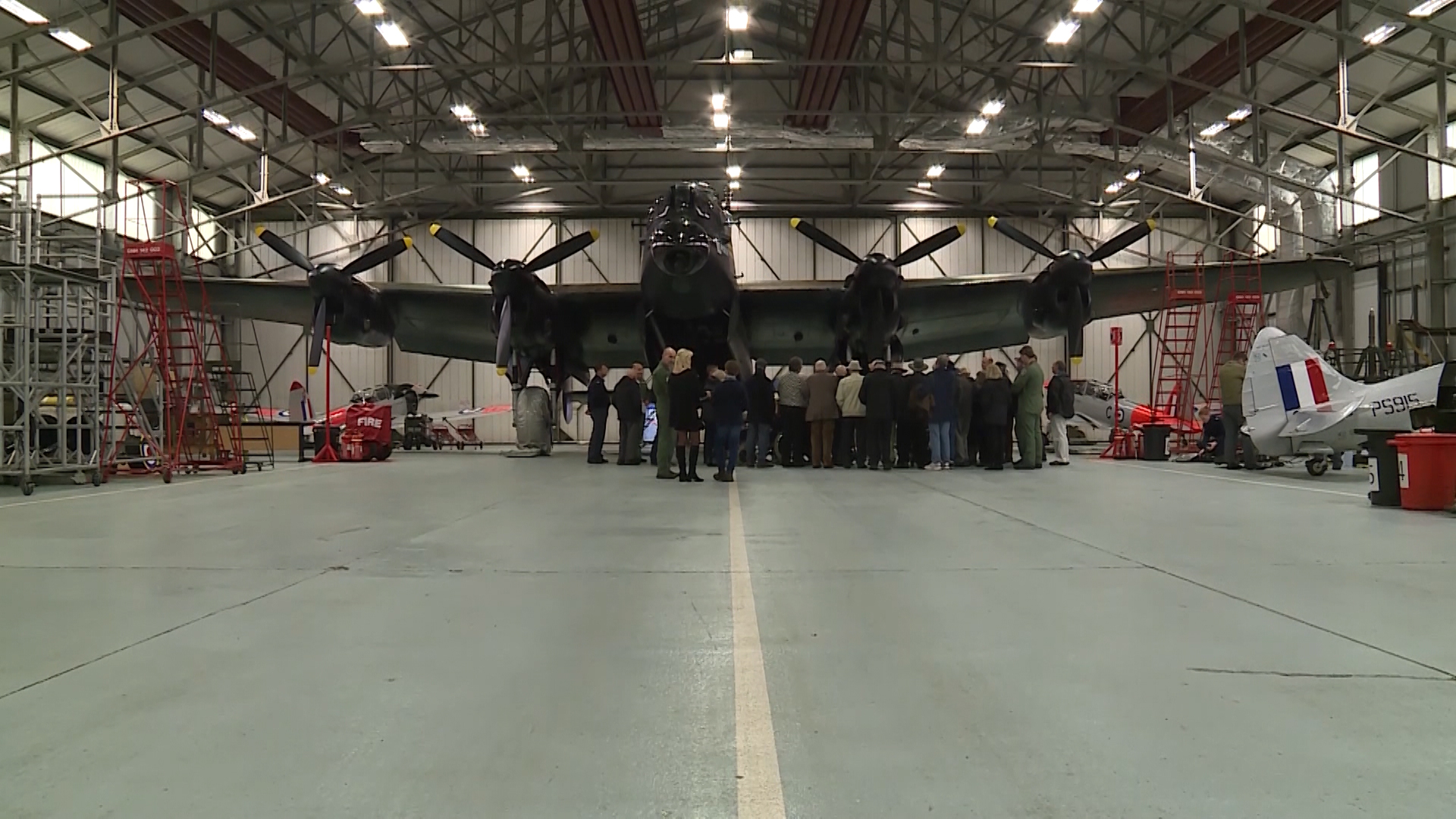 Lancaster Bomber at the International bomber Command Centre in Lincoln