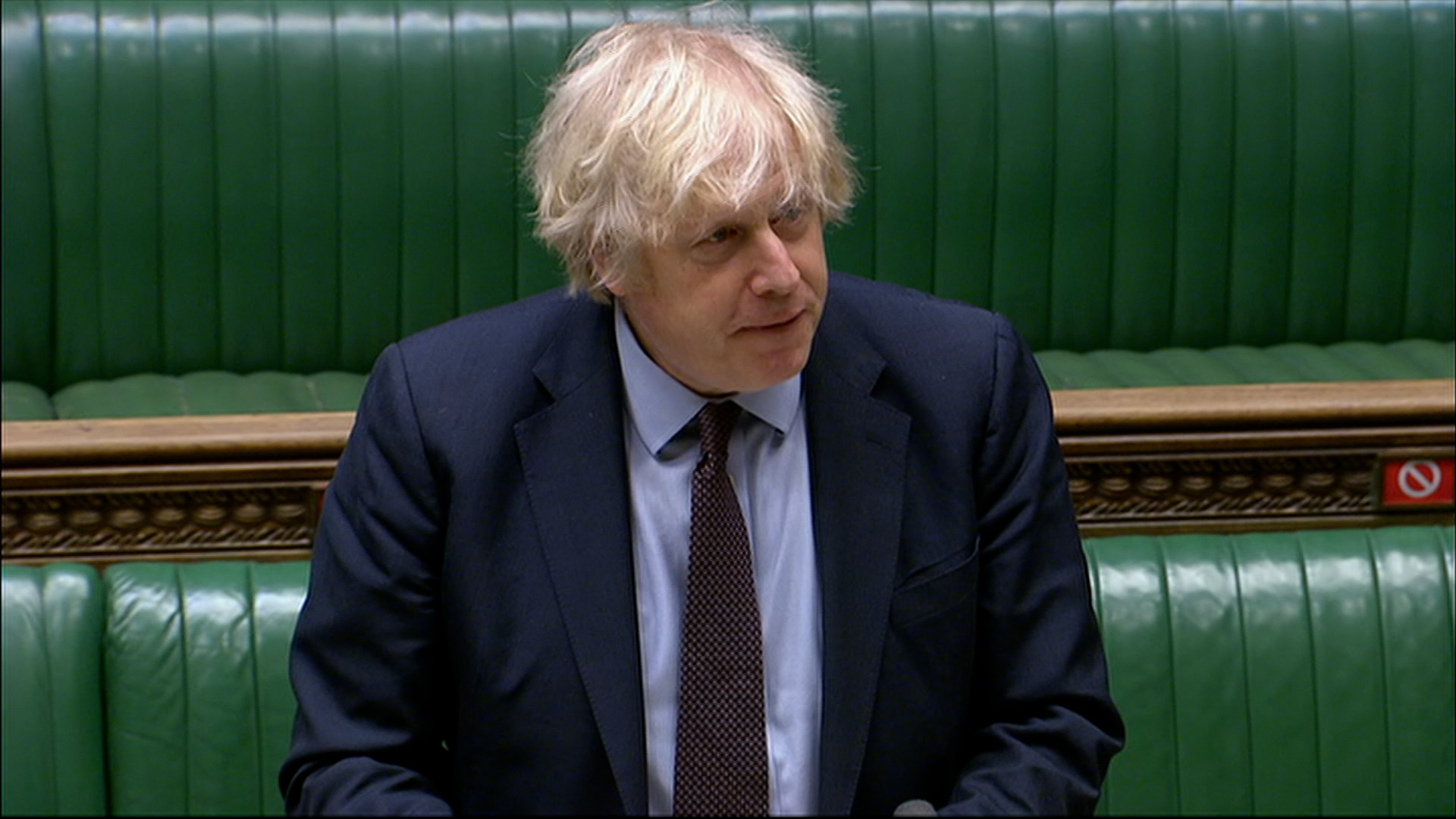 Boris Johnson announced the findings of the Integrated Review in Parliament on March 26.