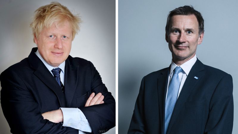 Boris Johnson vs Jeremy Hunt CREDIT Parliament (1)