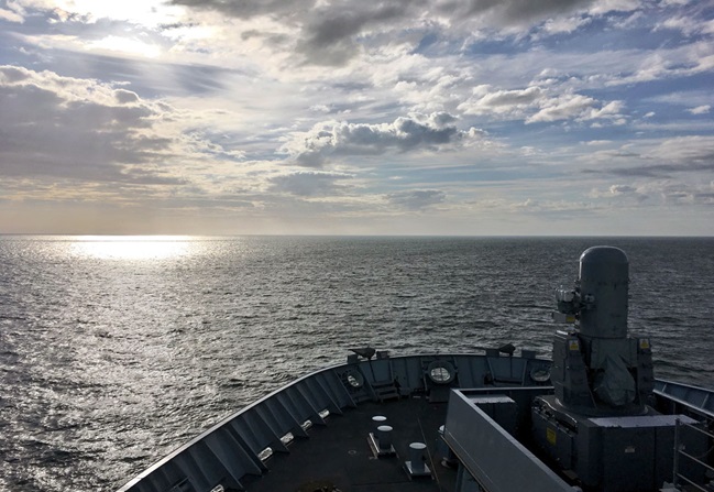 HMS Albion Returns Home Following Trials