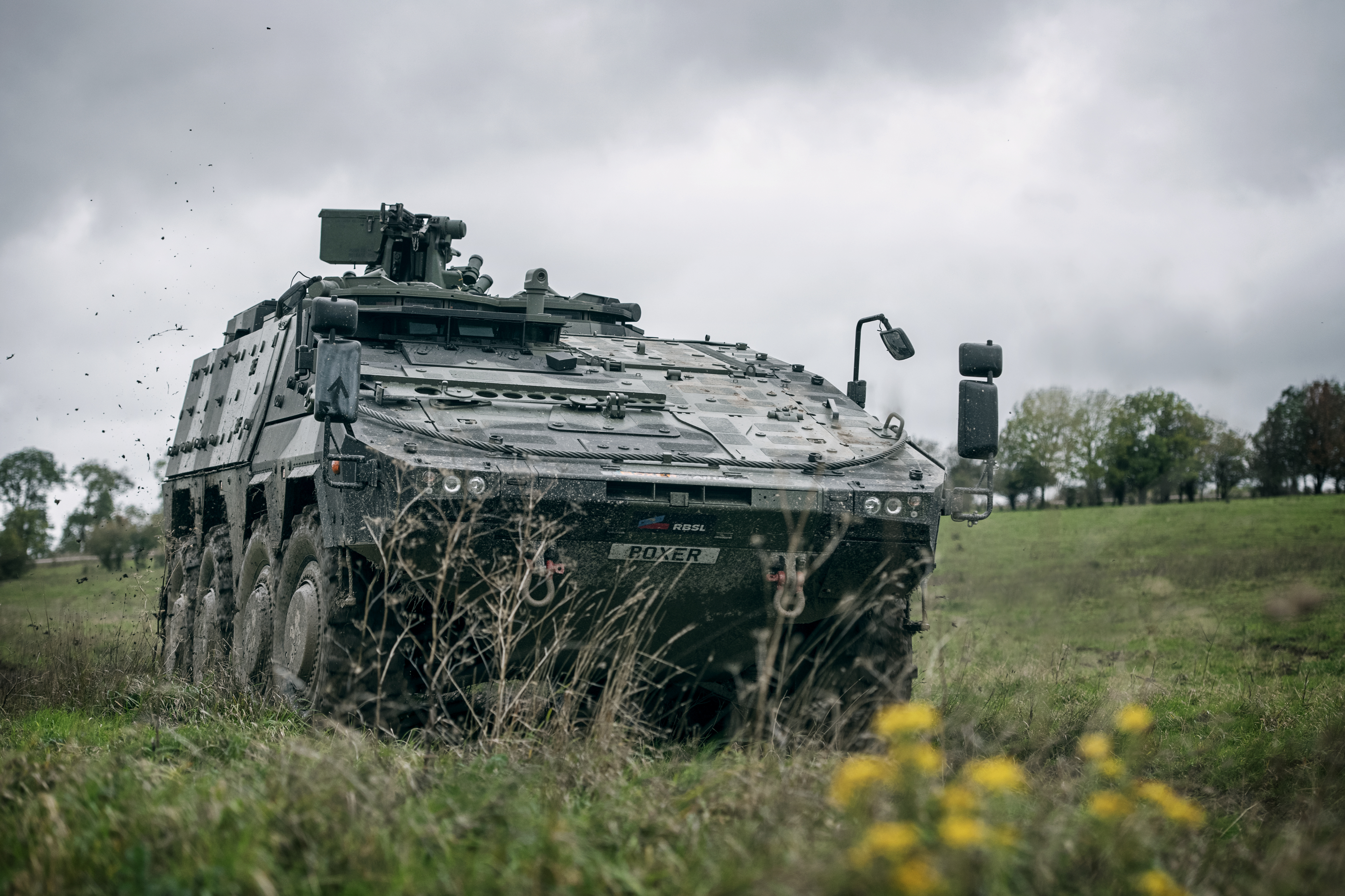 A Boxer armoured fighting vehicle (Picture: MOD).