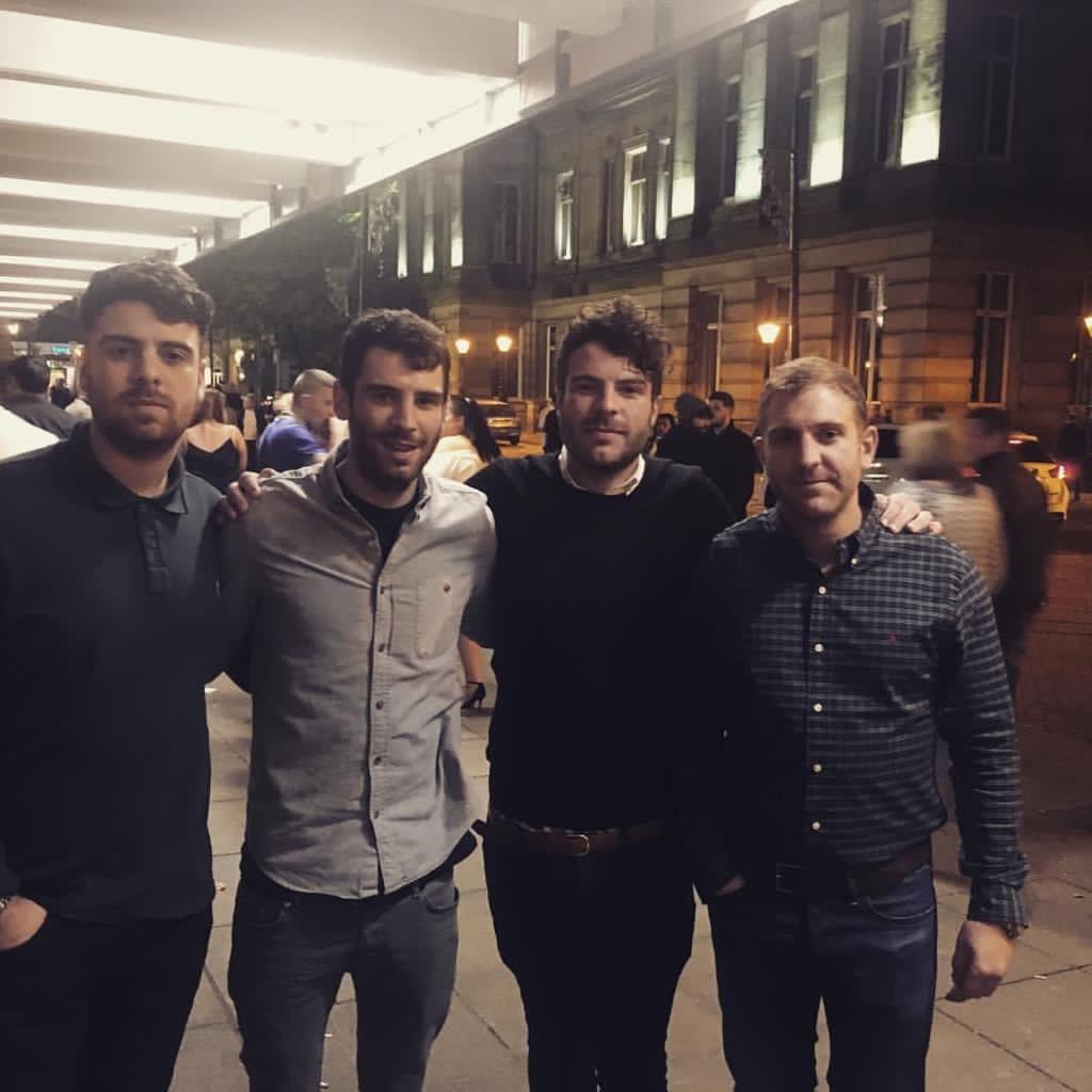 Brothers, Bradley, Dominic, Jordan and Ryan (L-R) (Picture: Ryan North).