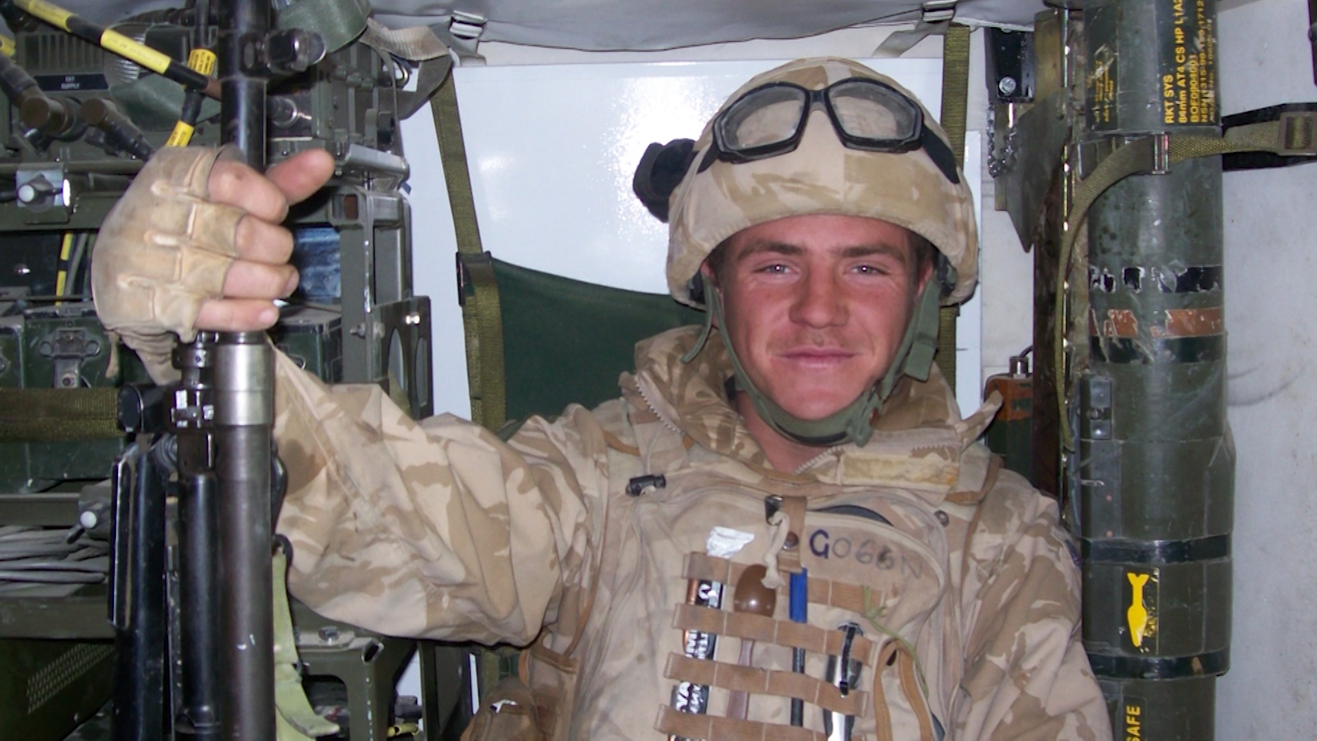 Bravery Royal Marine Toby Gutteridge