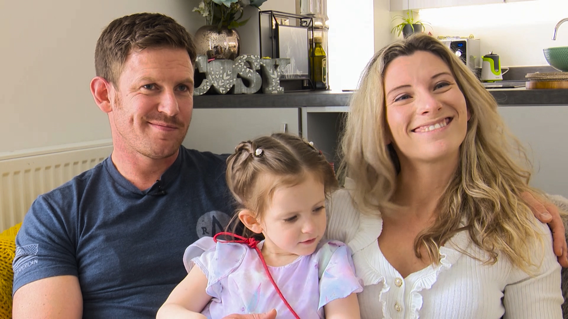 Breya's parents have been trying to come to terms with Breya's condition.