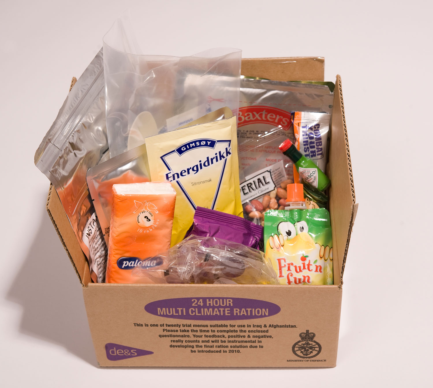 British Armed Forces Ration Pack