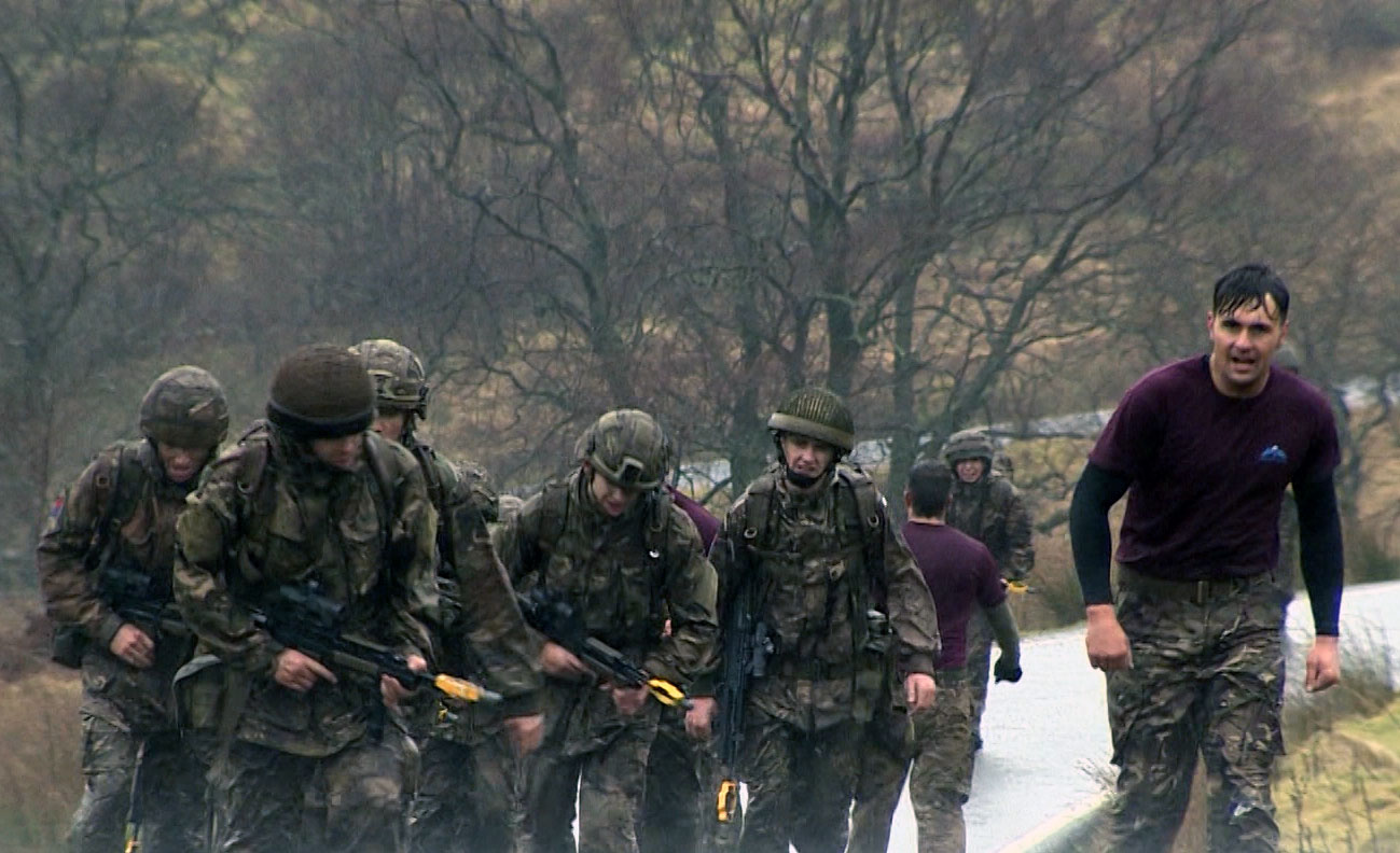 British Army Sennybridge Training Area leadership course