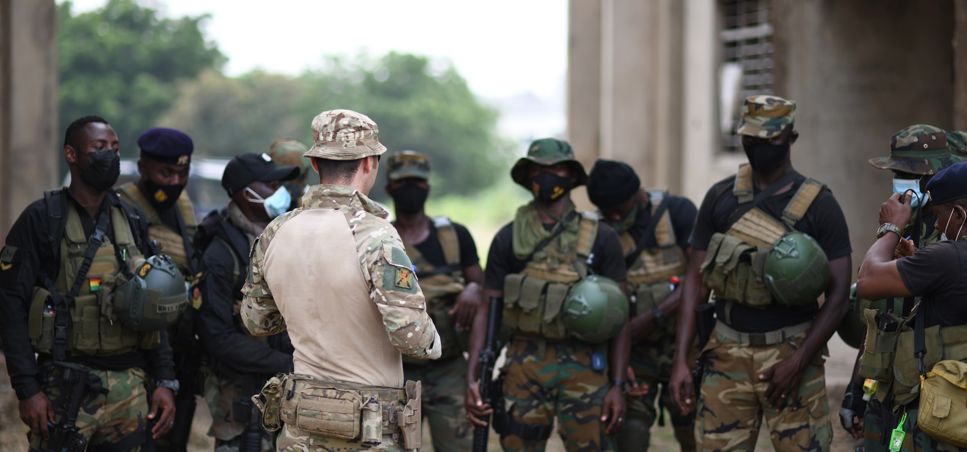 British Army Deliver Urban Operations Training in Ghana