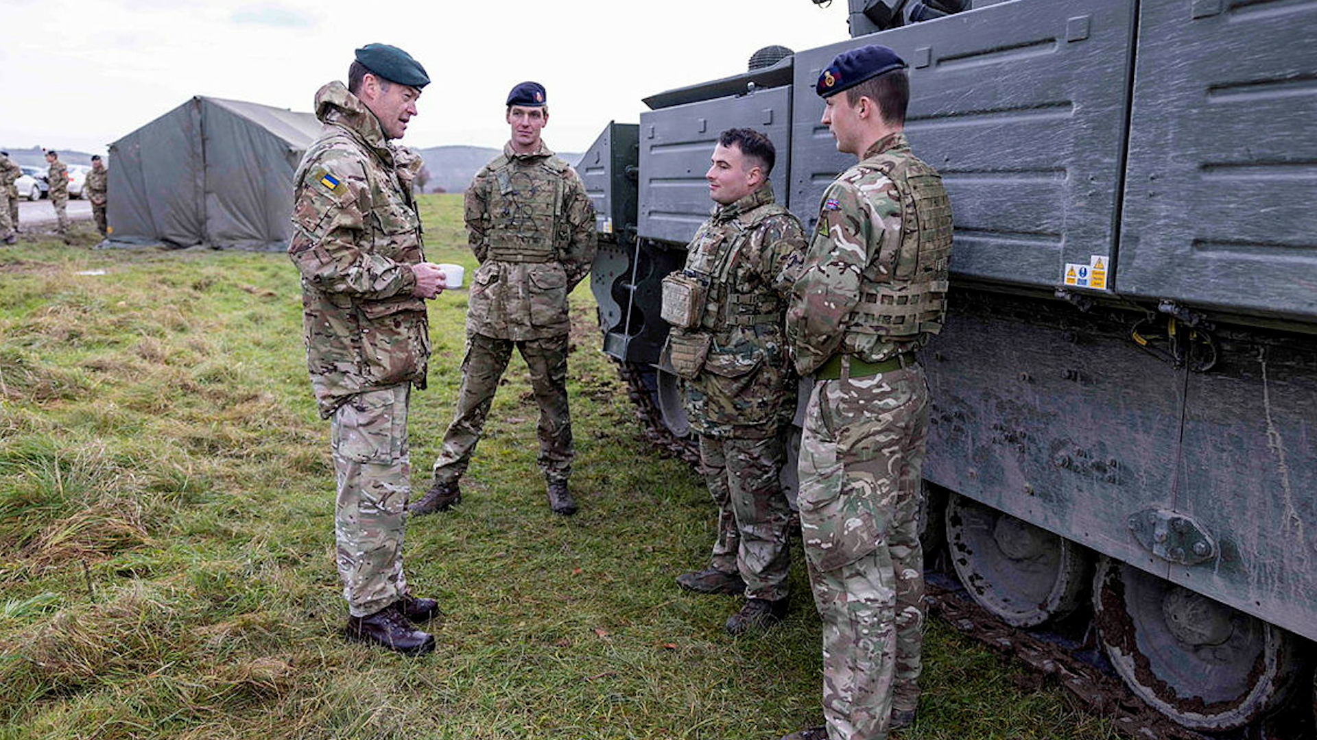 British Army General Sir Patrick Sanders visits troops on exercise DATE 08122023 CREDIT MOD.jpg