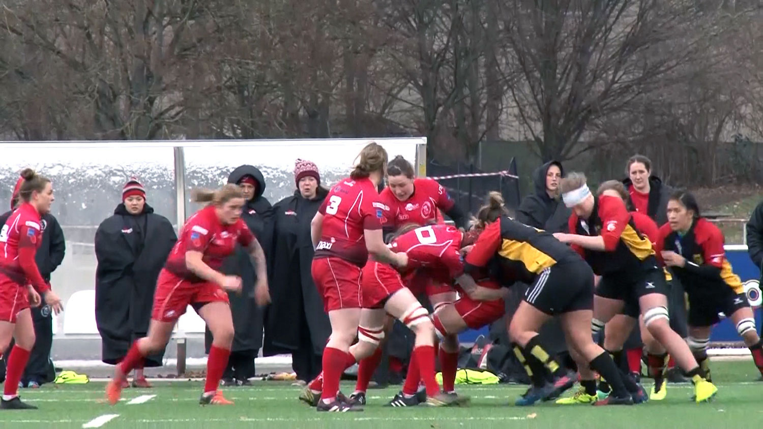 British Army Women rugby union team vs Germany