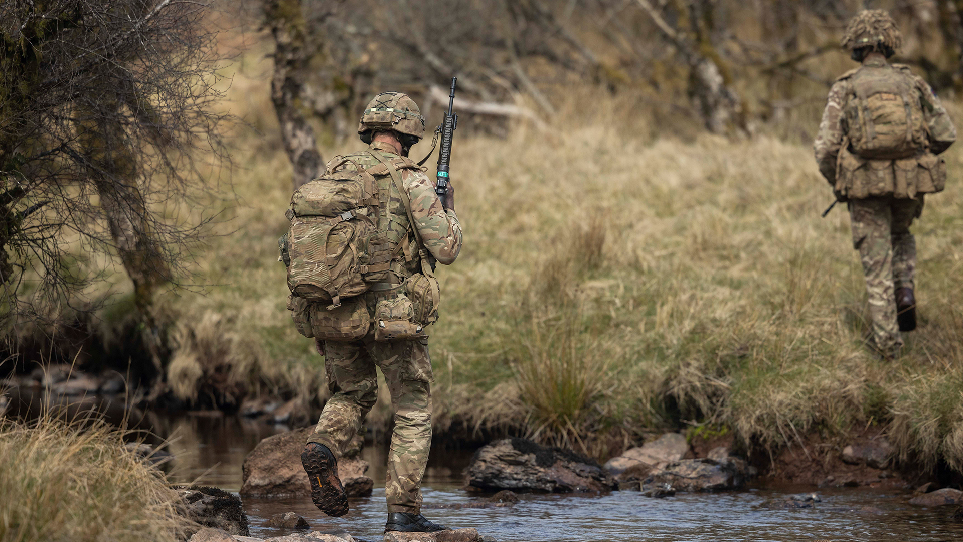 British Army soldiers anonymous