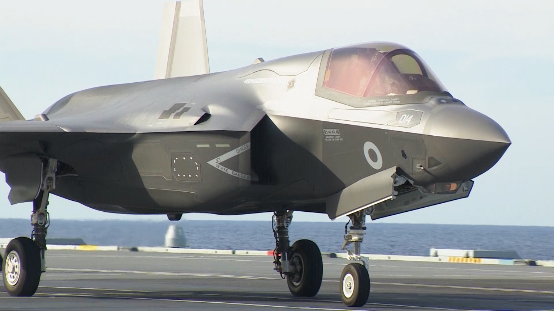 The F-35B is designed to be used by both the RAF and the Royal Navy.