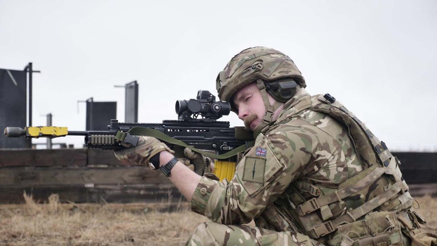 Cover image: Royal Marine during Exercise Winter Partisan (Picture: Royal Navy).