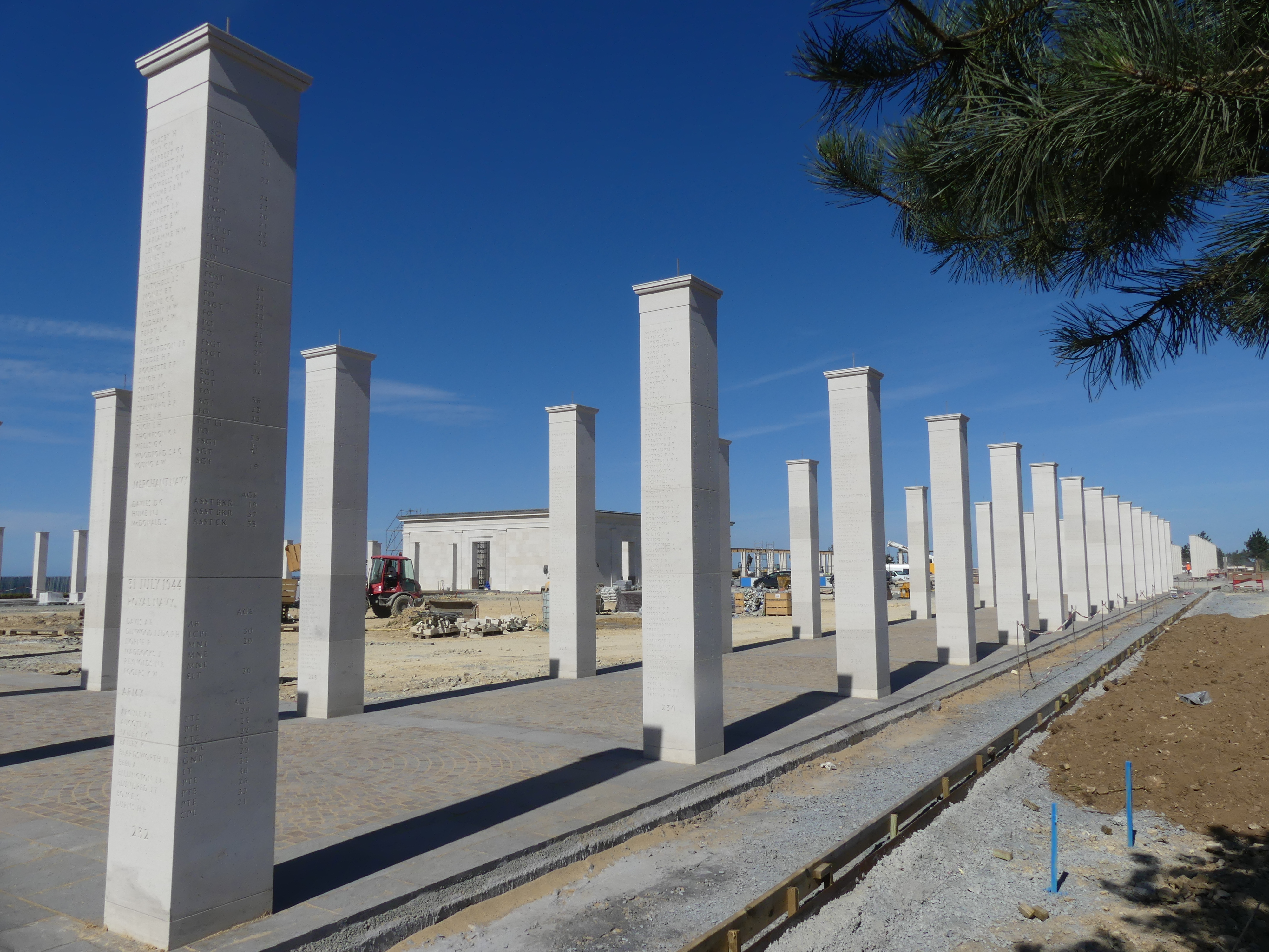 Cover image: The memorial is close to being completed (Picture: normandymemorialtrust.org).