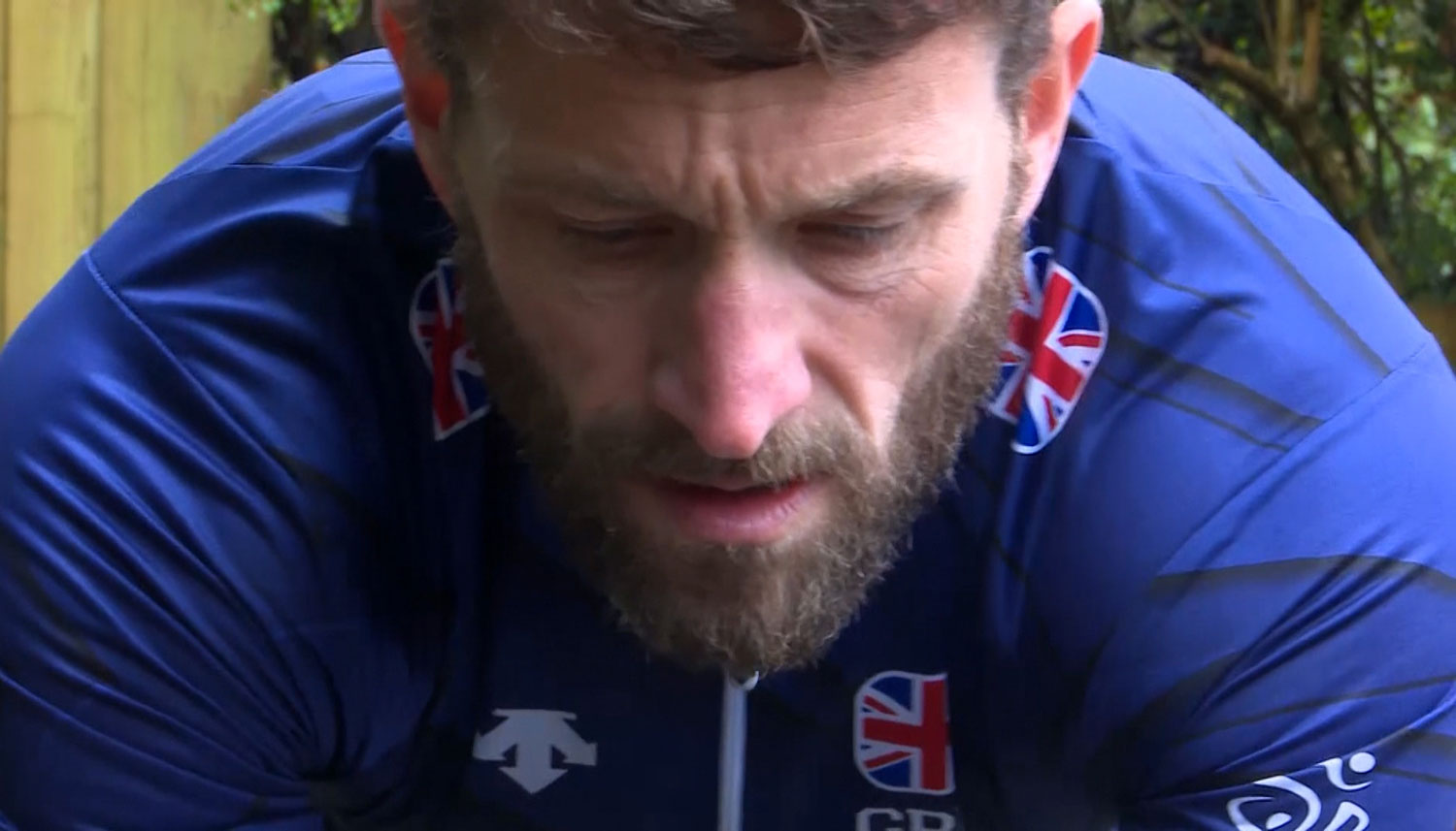 British Para-triathlate Army veteran Steve Crowley