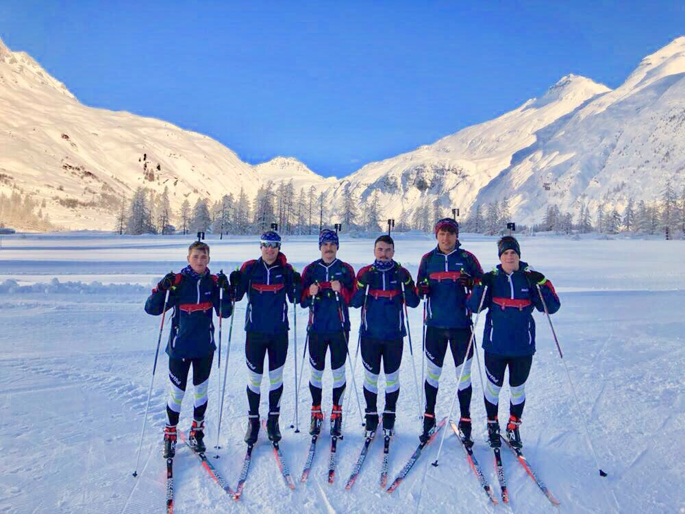 British soldiers at Army Nordic Biathlon semi finals 2018