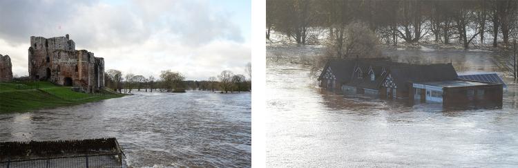 British soldiers flood response, 2015